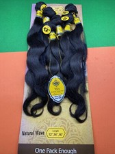 Trio Brazilian Virgin Bundle 12" 14" 16  100 HUMAN HAIR UNPROCESSED N. BK