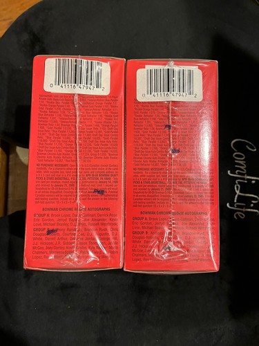 2008-09 Bowman Draft picks & Stars Basketball Box Featuring Bowman Chrome RARE!! - Picture 4 of 4