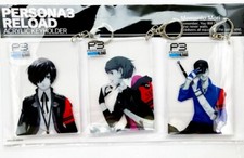 PERSONA 3 Reload Hero Makoto Yuki Yukari Junpei Acrylic Key chain set