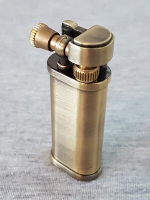 Benzinfeuerzeug ähn. Dunhill Unique Messing Brass vintage retro neu top