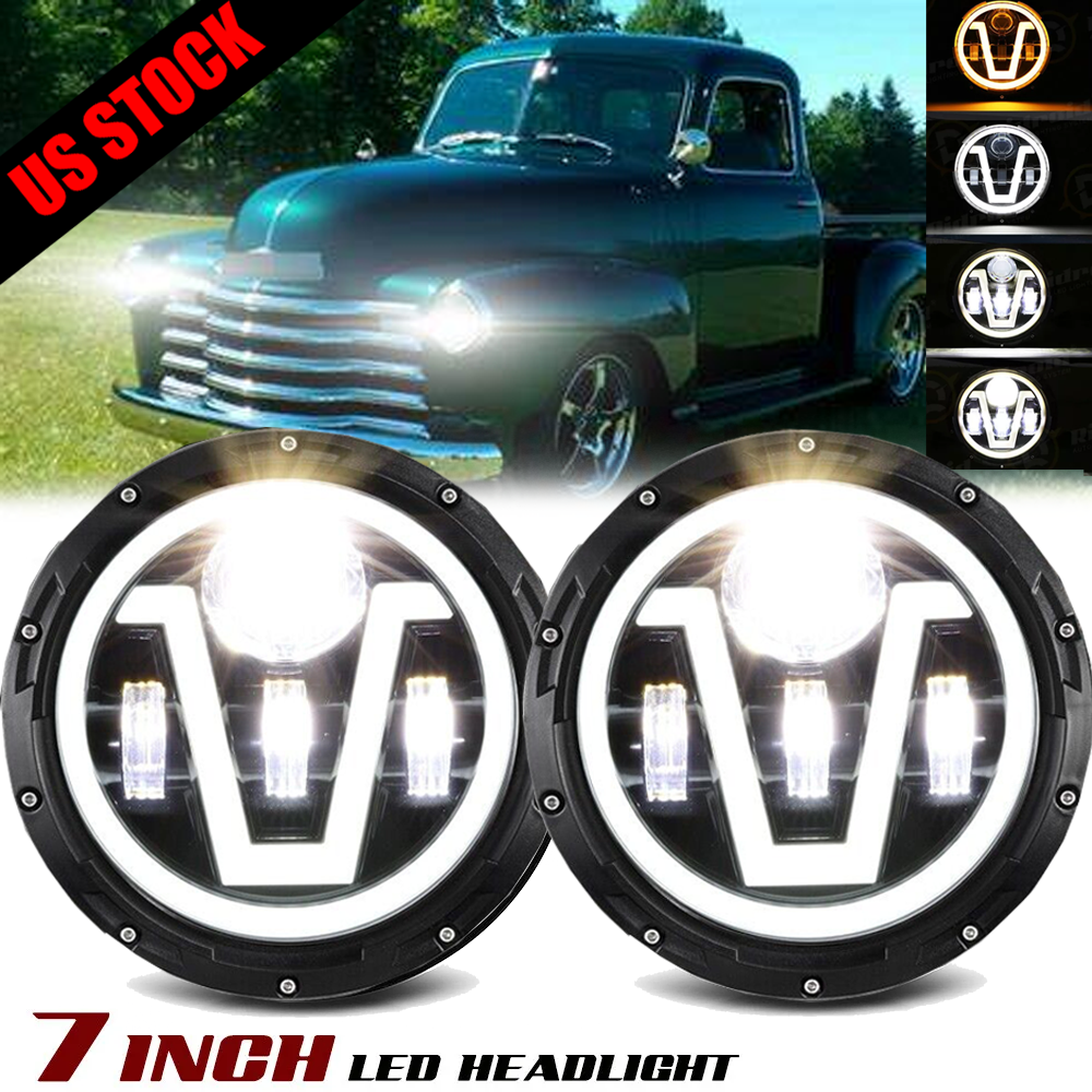 Pair For Chevy Truck 47-1957 C20/30 Pickup 61-1974 7