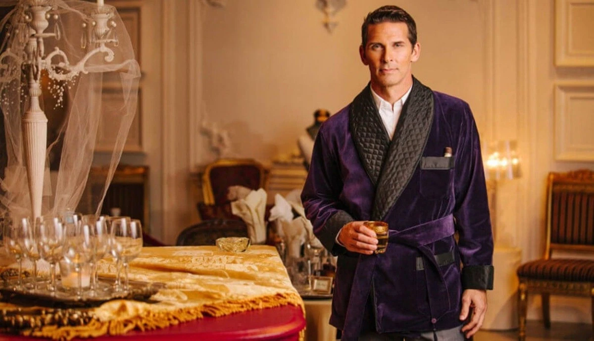 Purple smoking deals jacket