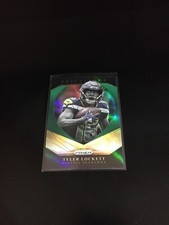 Tyler Lockett 2020 Panini Prizm Brilliance green Prizm Football Card Seahawks 15