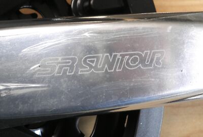 SR SUNTOUR BLACK/SILVER 3-SPEED 48-38-28t 170mm BICYCLE