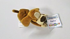 Toys R Us 2001 Animal Alley Darby  Tag Stuffed Animal Dog