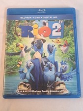 Rio 2 Blu-ray + DVD 2 Disc Combo Pack Family Animation