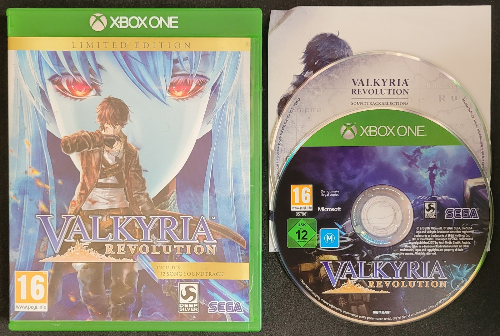 Valkyria Revolution Limited Edition - Xbox One - Same Day Dispatch !!