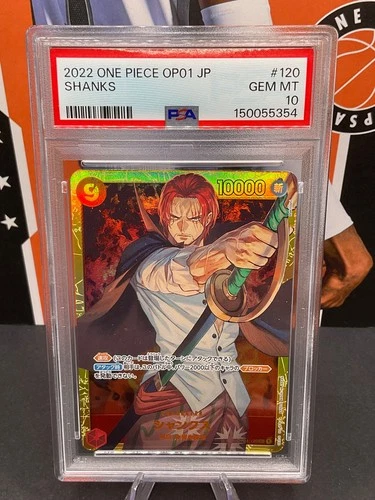 2022 One Piece JP OP01-120 Shanks SEC PSA 10 GEM MINT