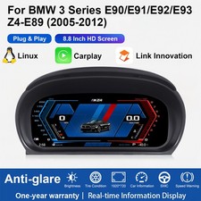 F�r BMW E90 E91 E92 E93 Z4-E89 LCD Instrumentenkombi 8.8'''' Apple Carplay Cluster