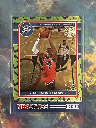 2024 Panini Haunted Hoops Basketball Holo Bats Jalen Williams #66