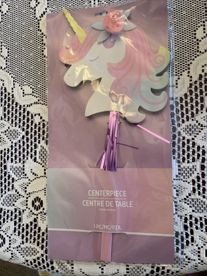 New Magical Unicorn Centerpiece Table Decorations 16  X 7  Cardboard Decoration