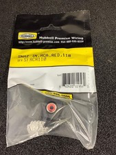 SFRCR110 - HUBBELL - SNAP IN RCA JACK