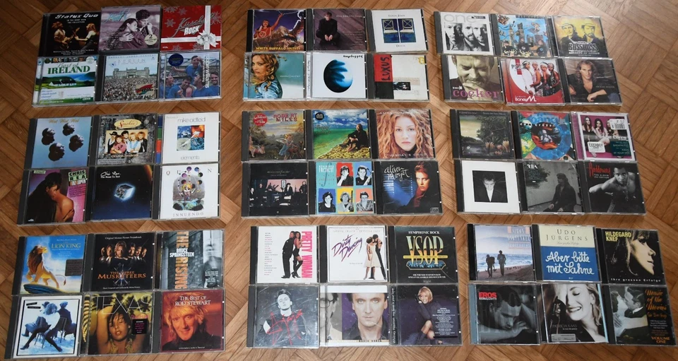 50x CD Sammlung Rock TOP Mainstream Queen Chris Rea Peter Gabriel Mike Oldfield - Bild 1 von 4