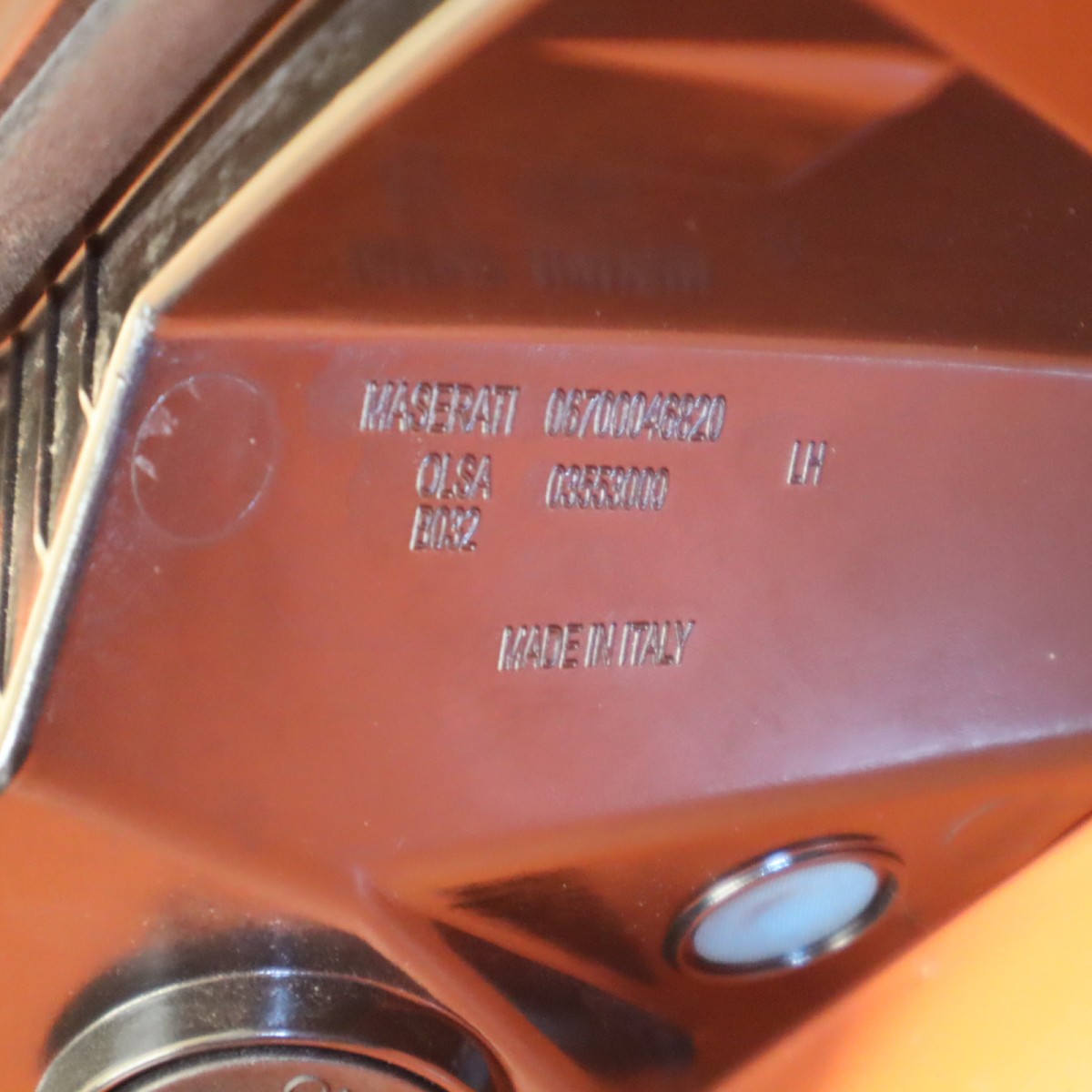 Maserati Ghibli 2014-2018 Left Tail light P/N 670004682
