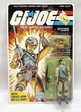 Vintage 1983 Gi Joe AIRBORNE Swivel Arm Action Figure SEALED MOC