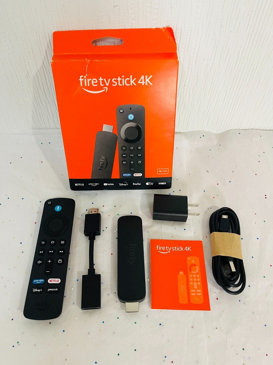 Amazon Fire TV Stick 4K (2nd Gen) Wi-Fi 6 Dolby Vision Alexa