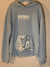 Boys' Sonic the Hedgehog pullover hoodie with a character graphic Size XL