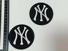   2PCS  Logo Embroidered Iron on Patch