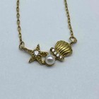 Coralia Sterling Silver 925 Gold Toned Jewelry Set Necklace Bracelet Rings 5pc — photo 5