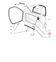 Shelter Anschluss Seitenlichter Vorne Links Fiat Palio - Siena Original 46516645