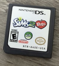 “The Sims 2: Pets” Nintendo DS Game Cartridge The Sims Series. (TESTED WORKING)