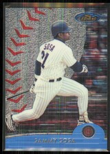 2000 Topps Finest Sammy Sosa Cubs #200