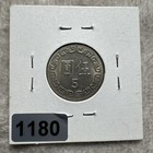 1981 Taiwan 5 New Dollars Coin Chiang Kai-Chek Y:557 Copper Nickel. Year 70 — photo 3