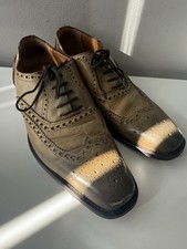Florsheim Royal Imperial Wingtip Brogue Shoes | Made in Italy | Leather | EU 41