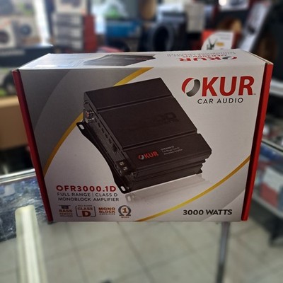 OFR3000.1D 3000 WATTS CAR AUDIO AMPLIFIER NEW FREE SHIPPING 