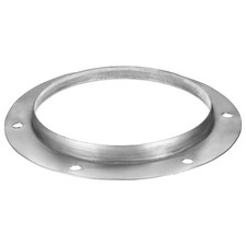 6" Duct Connector Flange Straight Pipe Exhaust Flange Stainless Steel Plate