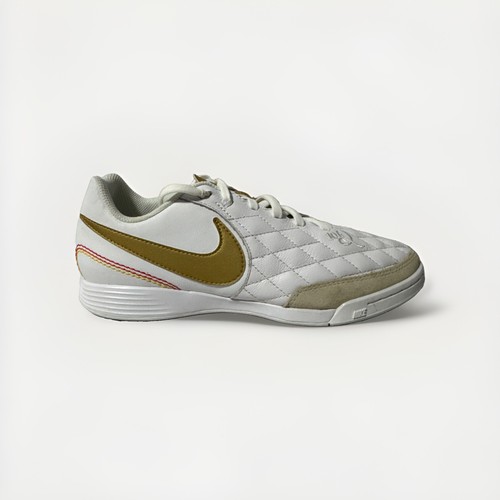 Nike Legend 7 Ronaldinho Indoor White Gold AQ2217-171 Mens 7.5 R10 - Afbeelding 1 van 13