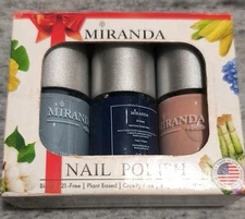Miranda Plant-Based Nail Polish Gift Box Set