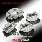 Full Set Disc Brake Calipers for Jeep Wrangler 2007-2019 JK