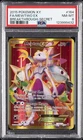 2015 POKEMON XY BREAKTHROUGH SECRET #164 FULL ART/MEWTWO EX PSA 8