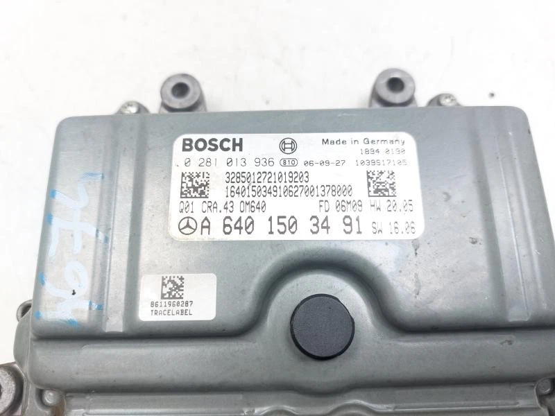 A6401503491 CENTRALINA MOTORE ECU BOSCH MERCEDES-BENZ CLASSE A (W169) 2.0 CDI 16 - Immagine 4 di 4