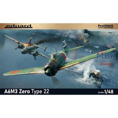 EDUARD ED82214 Mitsubishi A6M3 Zero Type 22 1/48 - Profi Pack -