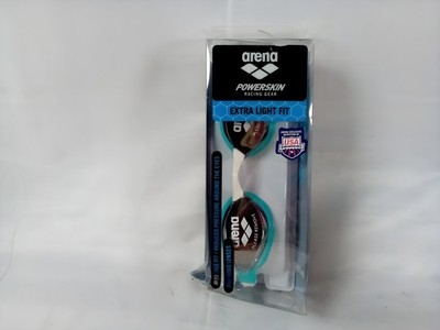 Arena Air-Speed Mirror Racing Swim Goggles Silver/Turquoise