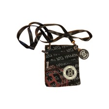 Hamburg Passport Bag by Robin Ruth In Black Excellent Condition