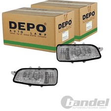 2X DEPO BLINKER SATZ WEIß AUßENSPIEGEL passend für VOLVO C30 C70 S40 S60 S80 V40