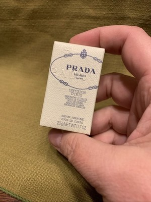 PRADA Infusion D'Iris Perfumed Bath Soap 20 grams 0.7 oz New in Box Mandarin