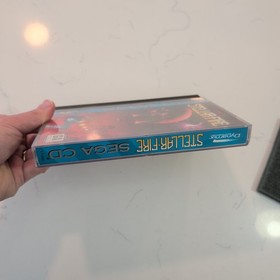 Stellar Fire Sega CD W/ Manual & Registration Card - Authentic, Tested & Working