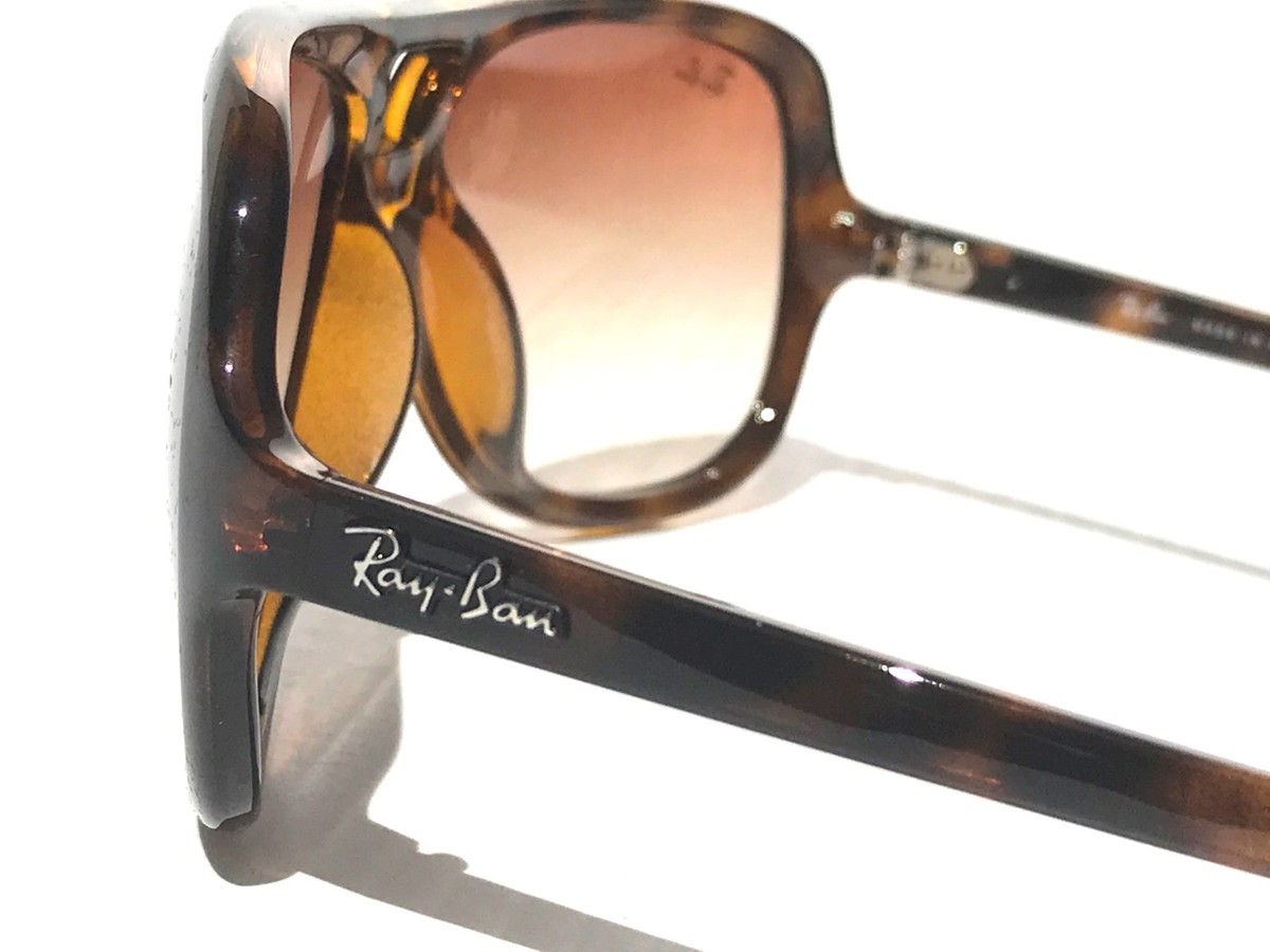 Ray-Ban Turbo Aviator Sunglasses Havana Brown Tortoise  display picture 1