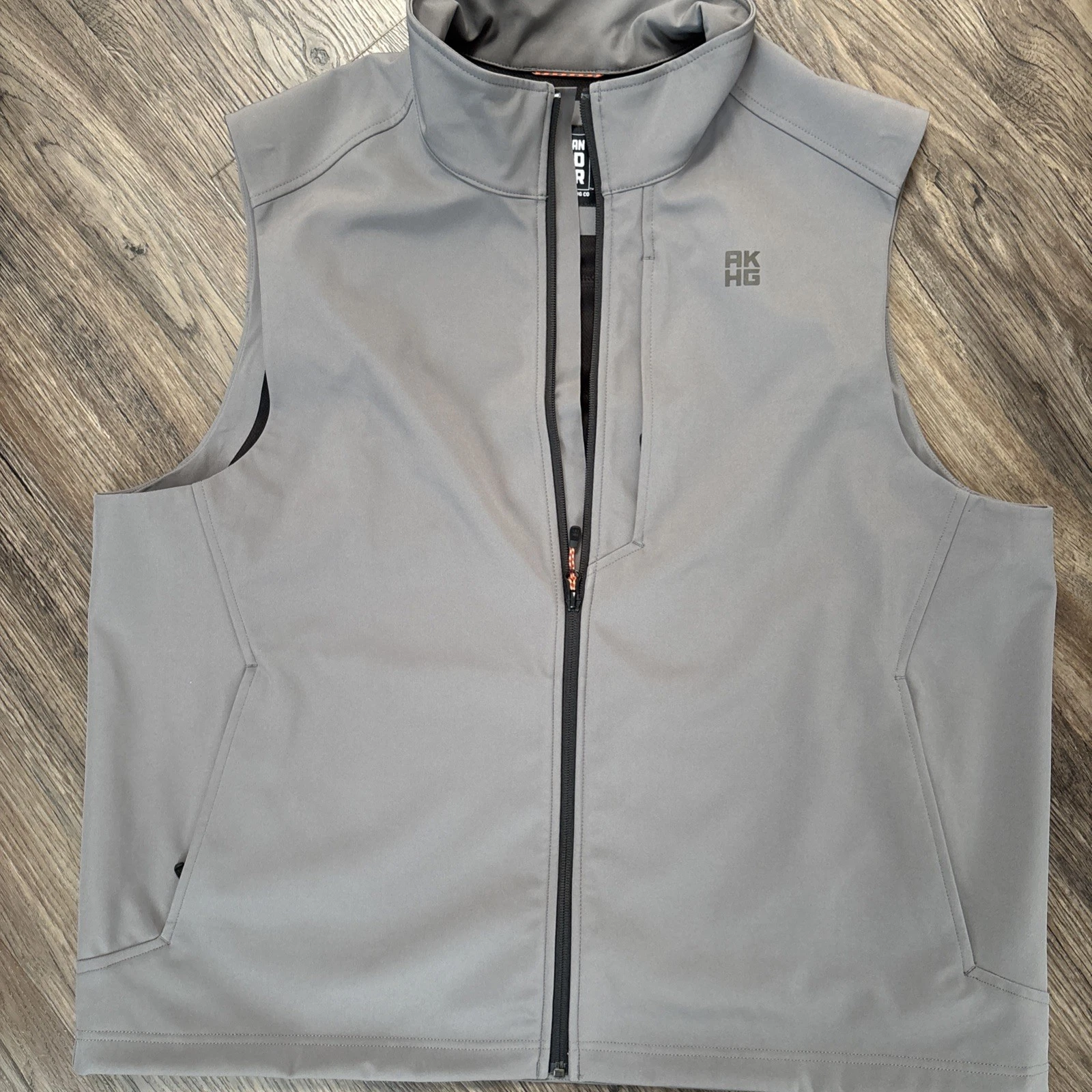 Alaskan Hardgear Free Clime Soft Shell Full Zip Vest - XL - Gray - EXCELLENT! image 1