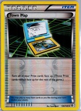 Town Map 136/149 Uncommon Boundaries Crossed Pokemon Reverse Holo MP on eBay