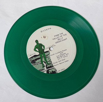 Vintage 1963 Valley of the Jolly Green Giant 7'' Promo Record 33 RPM