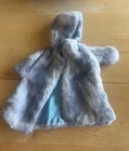 Vintage 1960’s Mattel Barbie Faux Fur Hooded Lined Gorgeous Coat