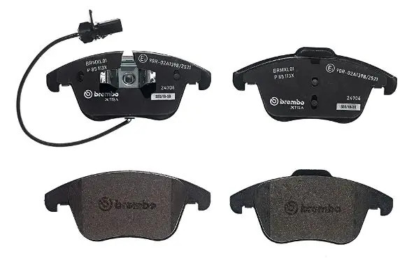 Brake Pads Set Front Brembo P85113X 8K0698151A 8K0098301F 8K0698151F 8K0698151P - Image 6