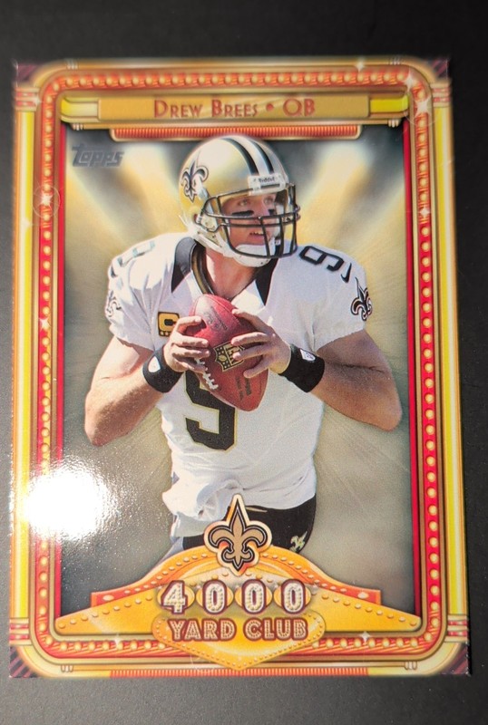 2013 Topps - 4000 yd. Club Drew Brees #1