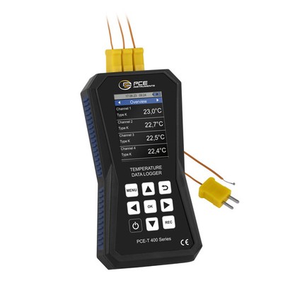 PCE Instruments Temperatur-Datenlogger PCE-T 420 4-Kanal hohe - Wie Neu