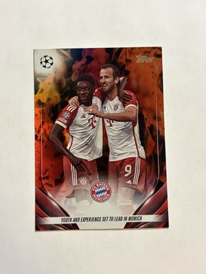 2023 Topps Youth And Experience Set To Lead In Munich Inferno Parallel Bayern SP